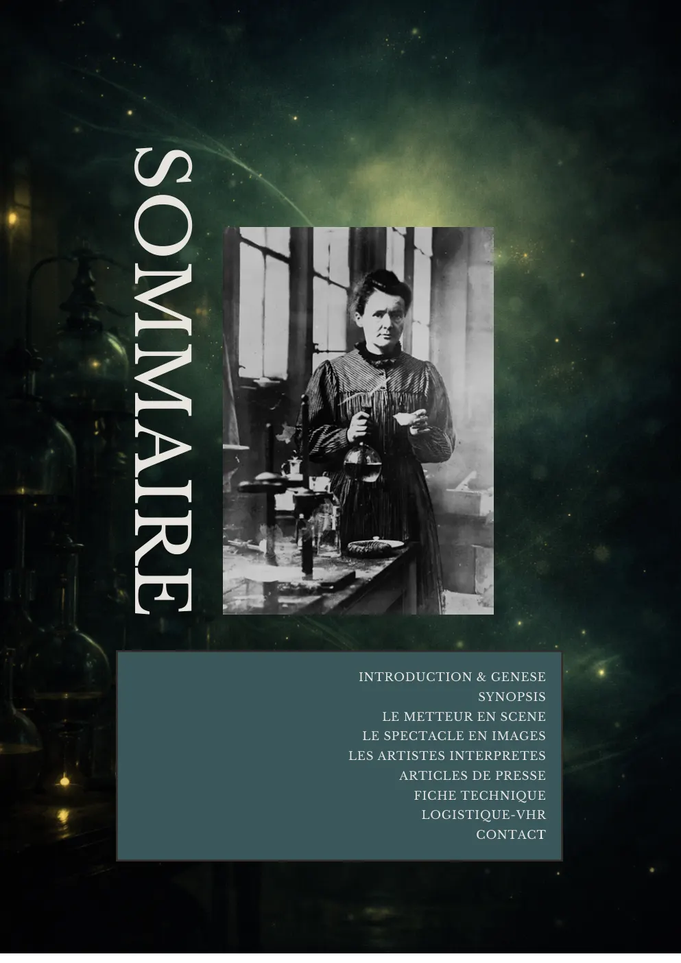 Dossier de presse Marie Curie — page 2