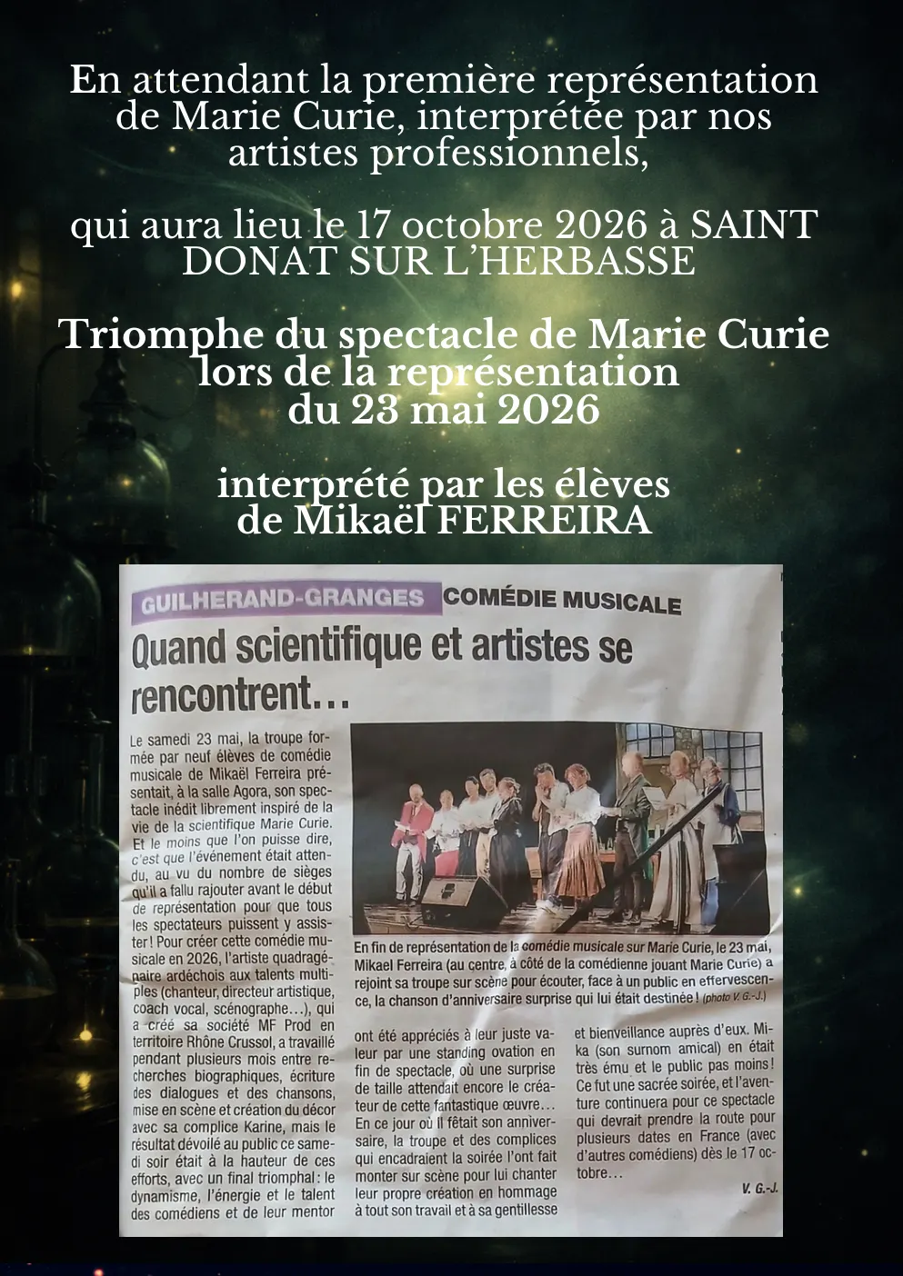 Dossier de presse Marie Curie — page 11